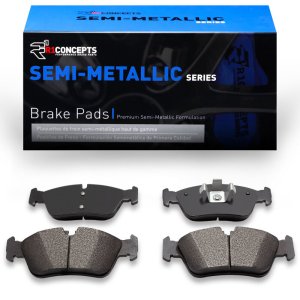 BMW 120i Brake Pads - Front - R1 Concepts - Semi Met - `05-`06